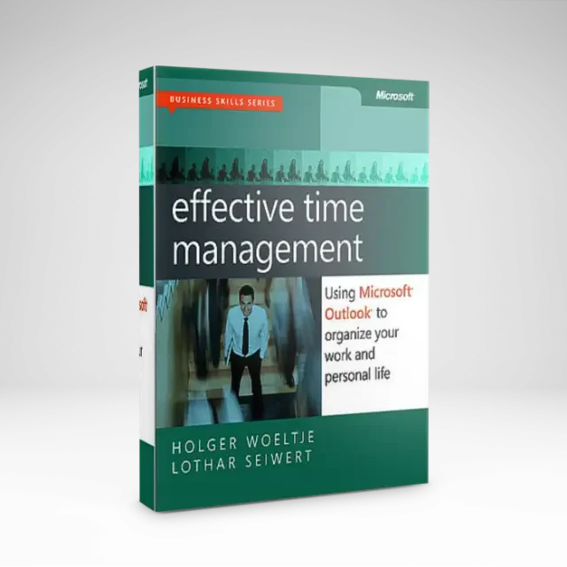 "Zeitmanagement mit Outlook" von Holger Woeltje als englische Version, erschienen bei Microsoft Press USA